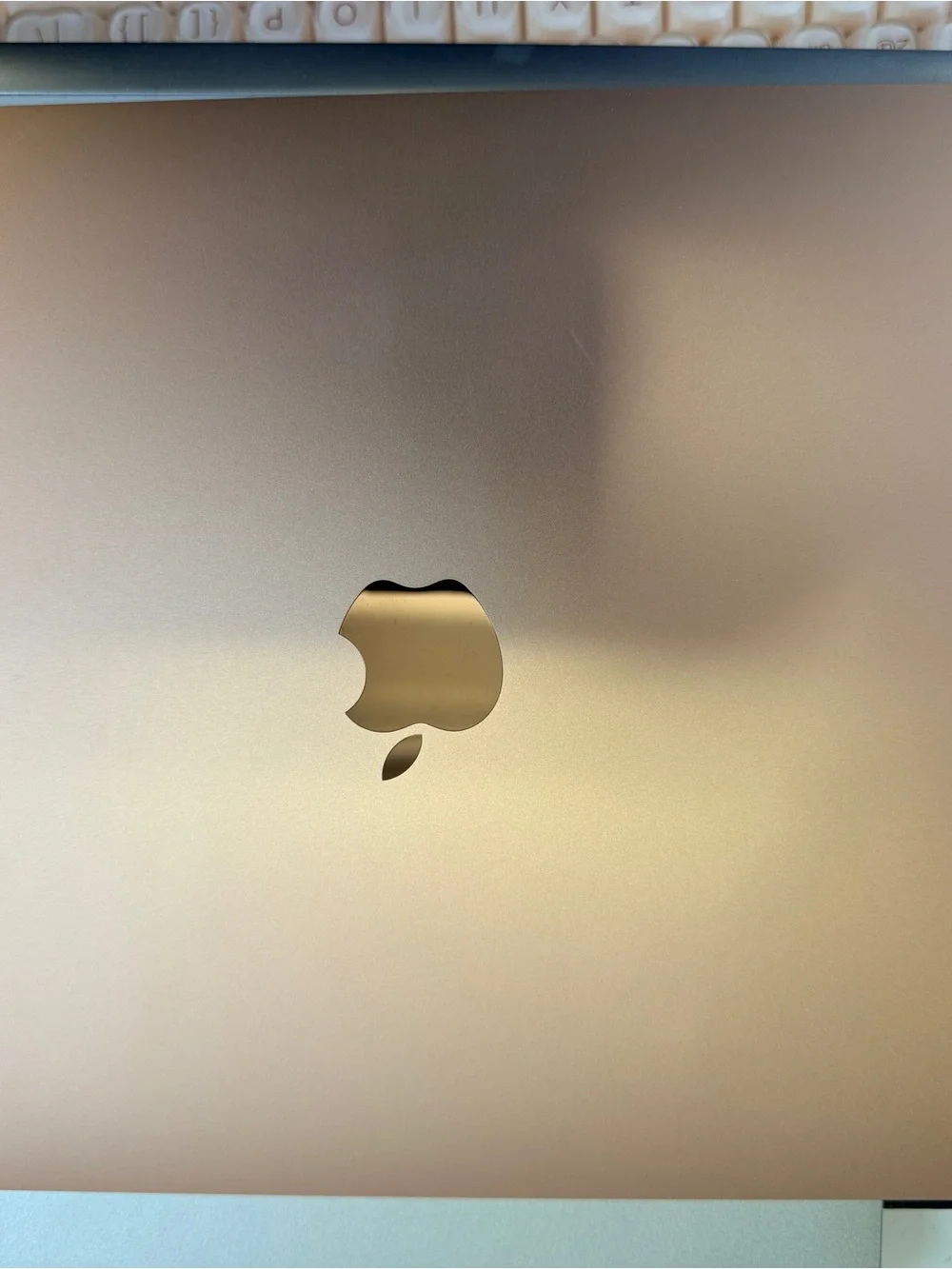 Apple MacBook Air Rose Gold with Black Keyboard